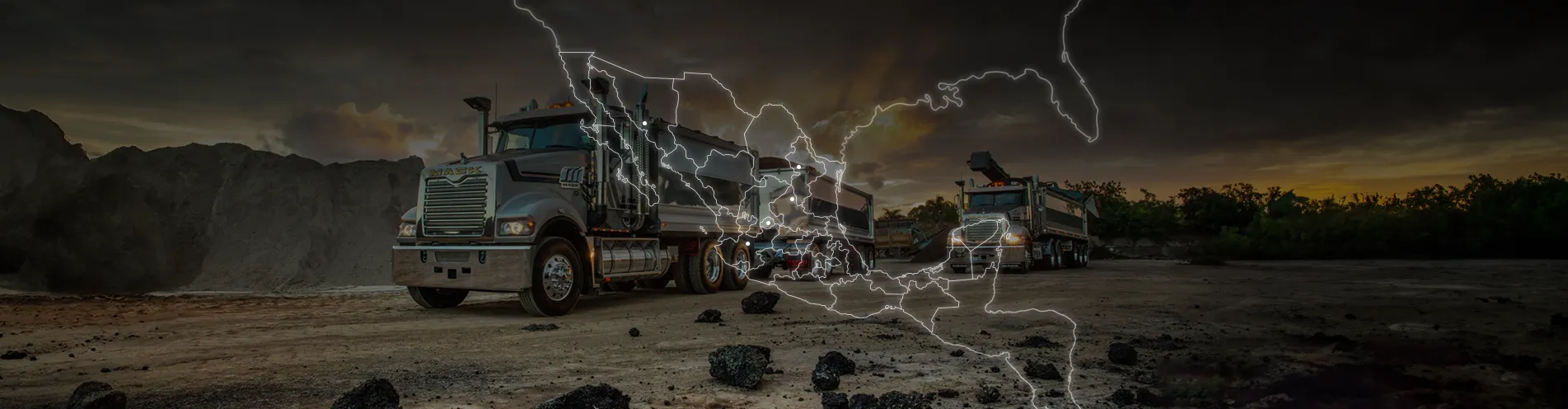 Sucursales Mack Trucks en México