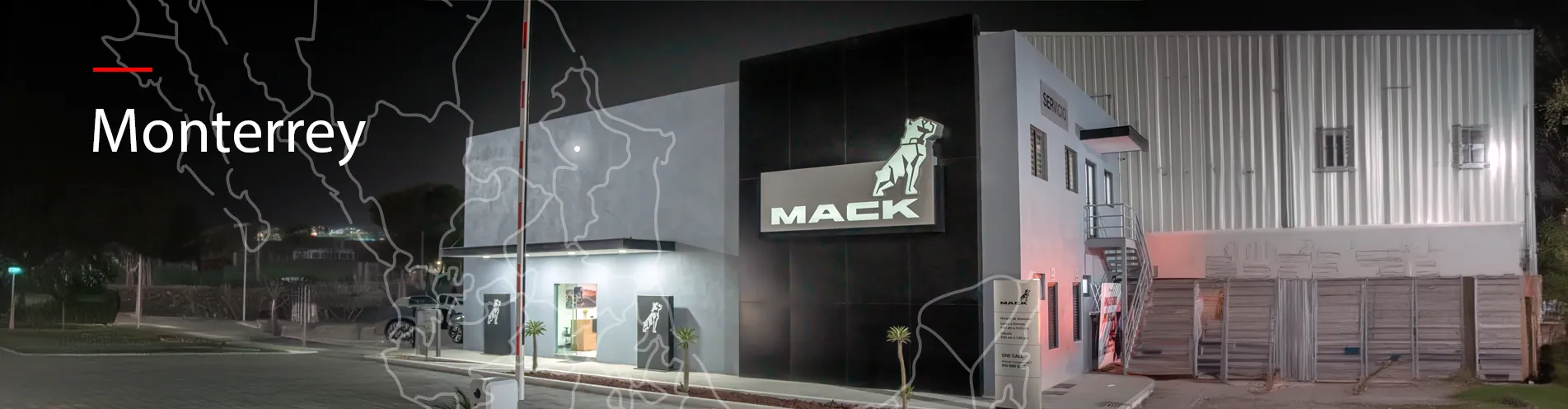 Inauguración de la nueva sucursal Mack en Monterrey